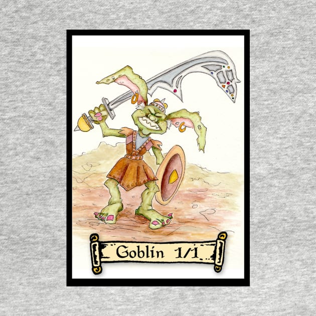 MTG Goblin Token w/Sword by Reel Fun Studios